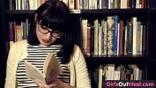 न्यू सेक्सी वीडियो Girls Out West Hairy lesbian girls in book store HD