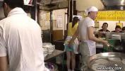 एक्स एक्स एक्स फिल्म Sexy Japanese waitress Asuka gets gangbanged and creampied in public ऑनलाइन